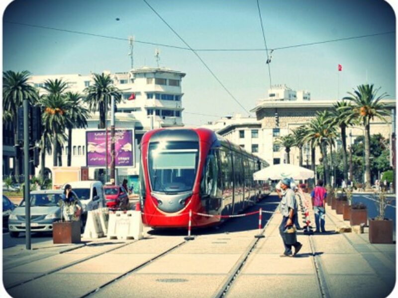 Casablanca's RATP tramway