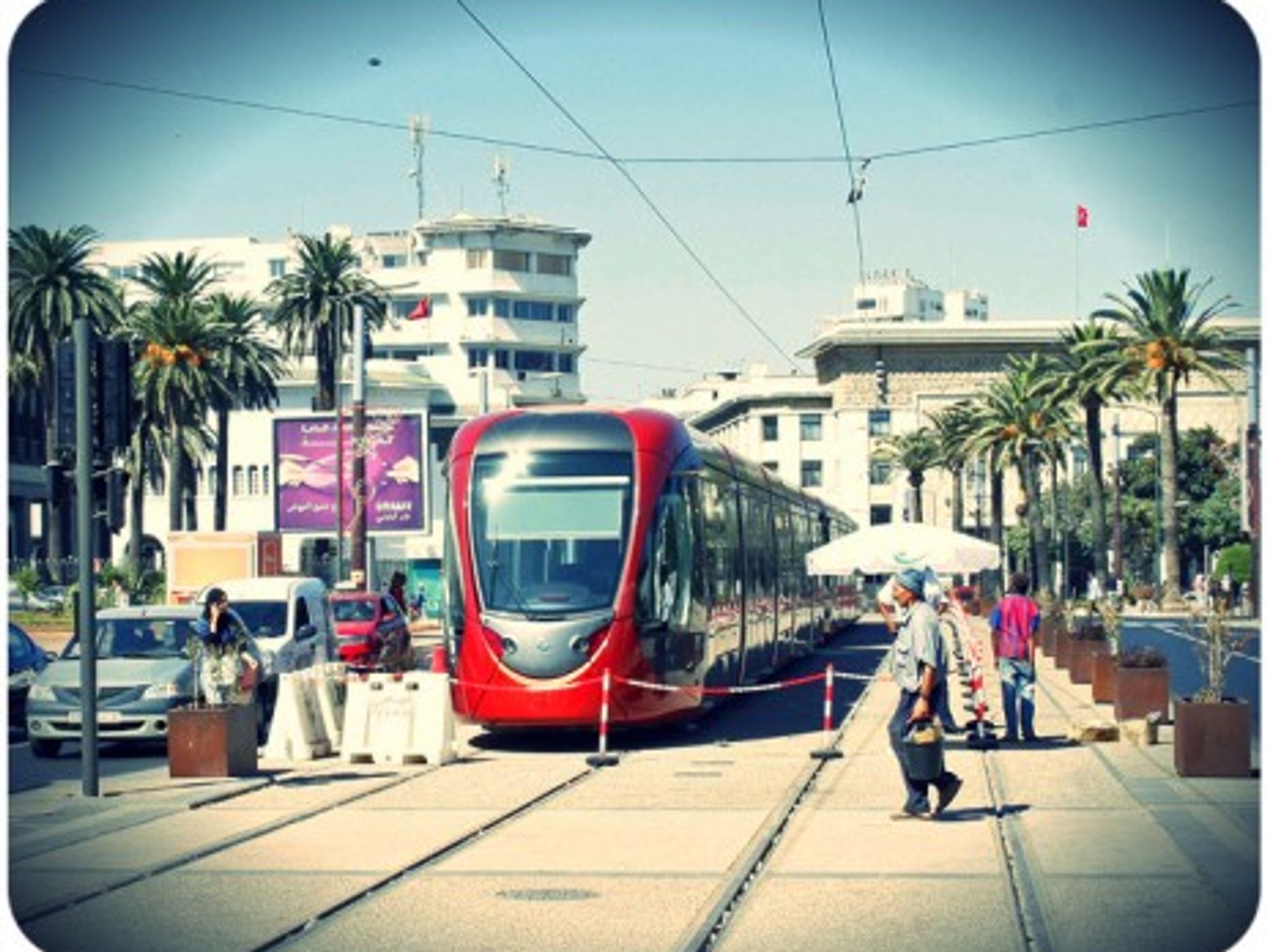 Casablanca's RATP tramway