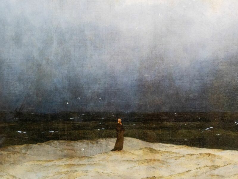 Caspar David Friedrich: The Monk by the Sea