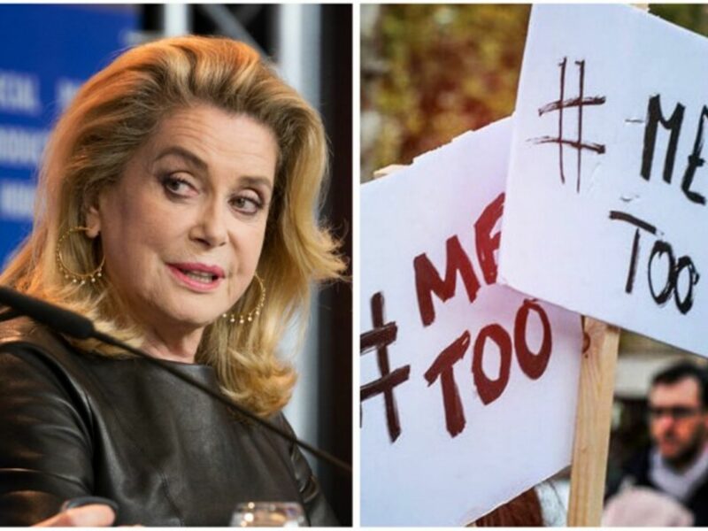 Catherine Deneuve and #MeToo protesters