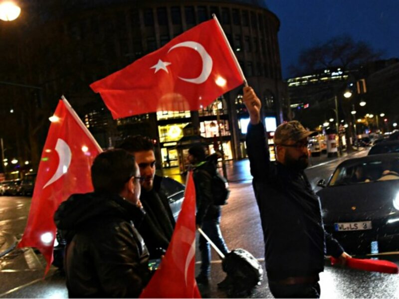 Celebrating in Berlin on April 16