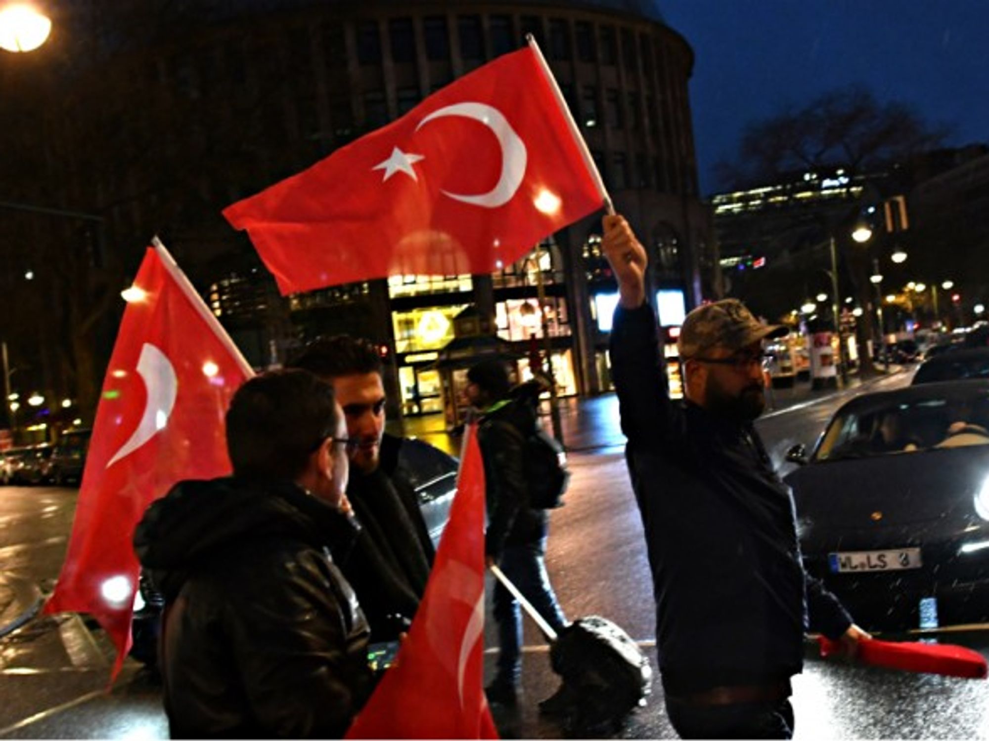 Celebrating in Berlin on April 16