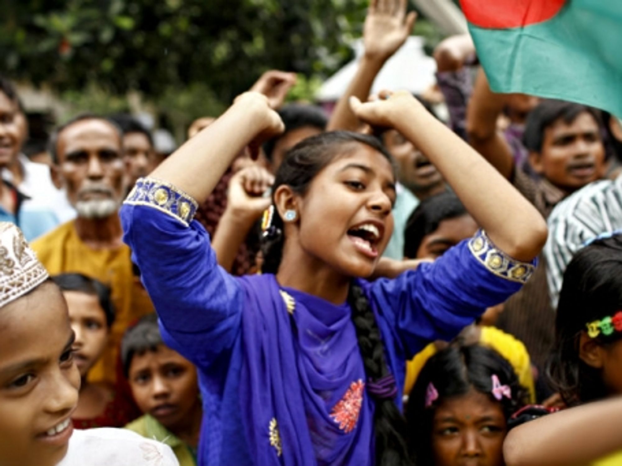 Celebrations in Kurigram, Bangladesh this summer of the historic pact