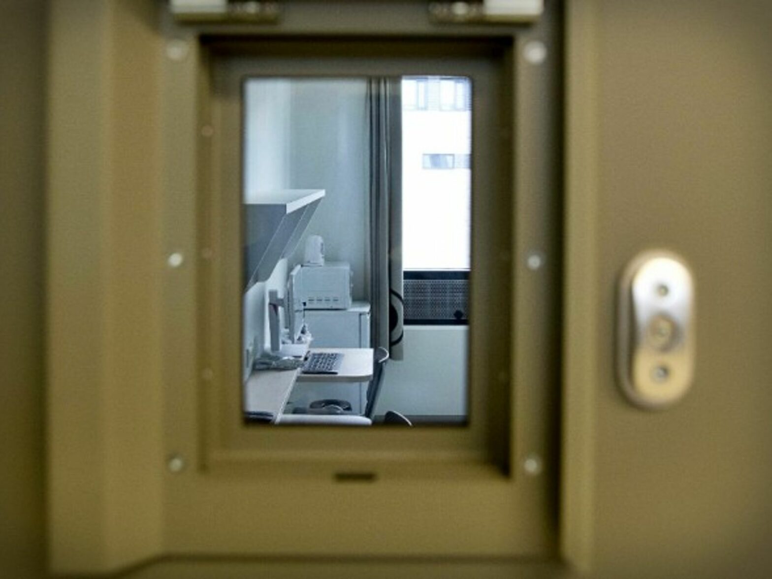 Cell at the Hague prison