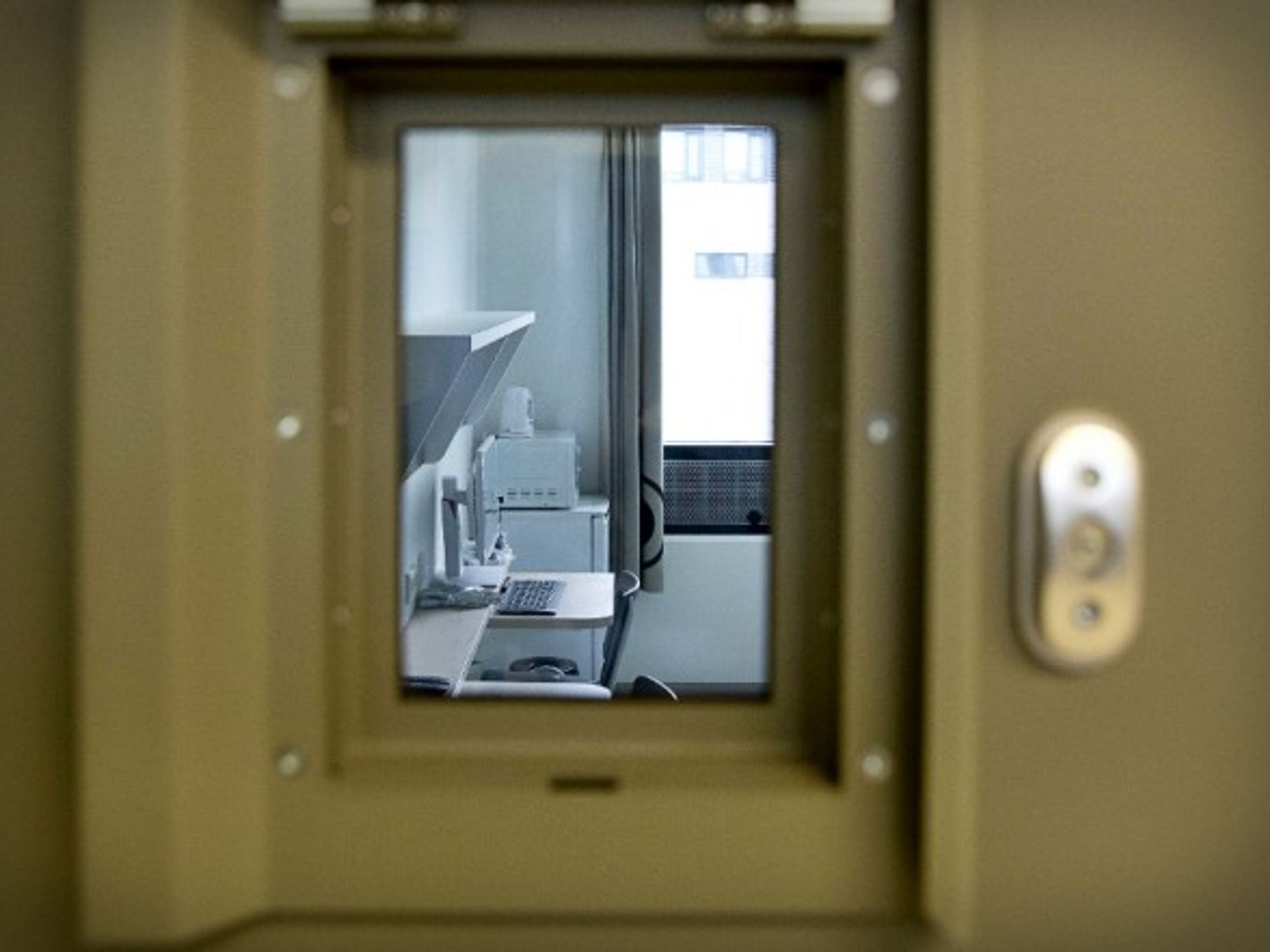 Cell at the Hague prison