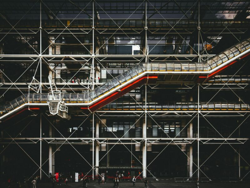 Centre Georges Pompidou, Paris, France.