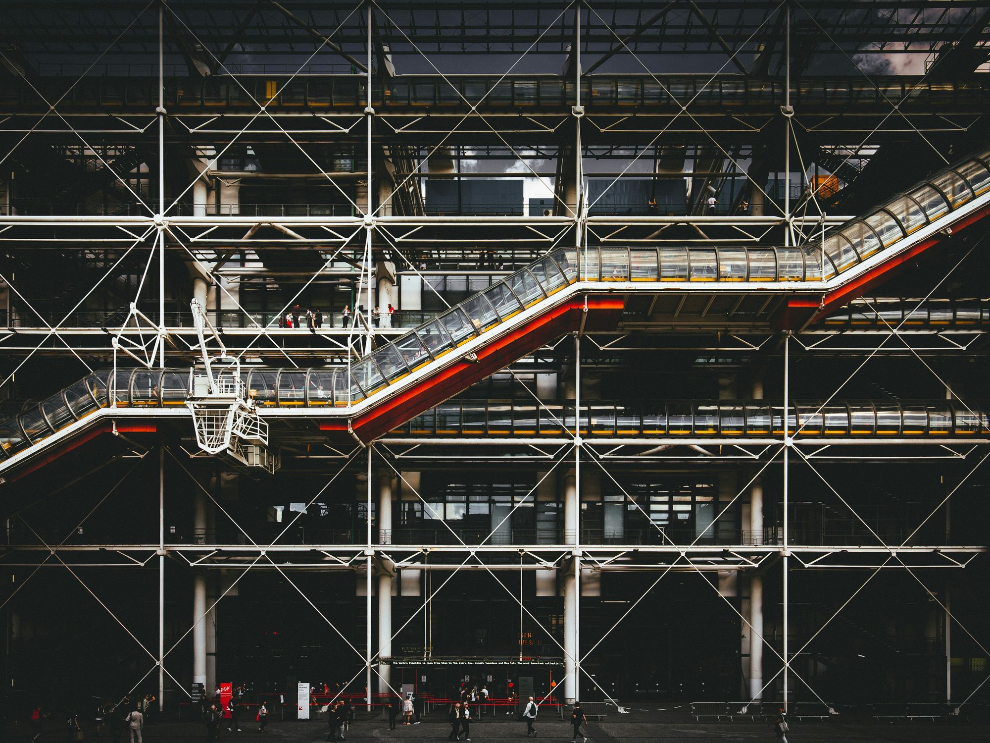 Centre Georges Pompidou, Paris, France.
