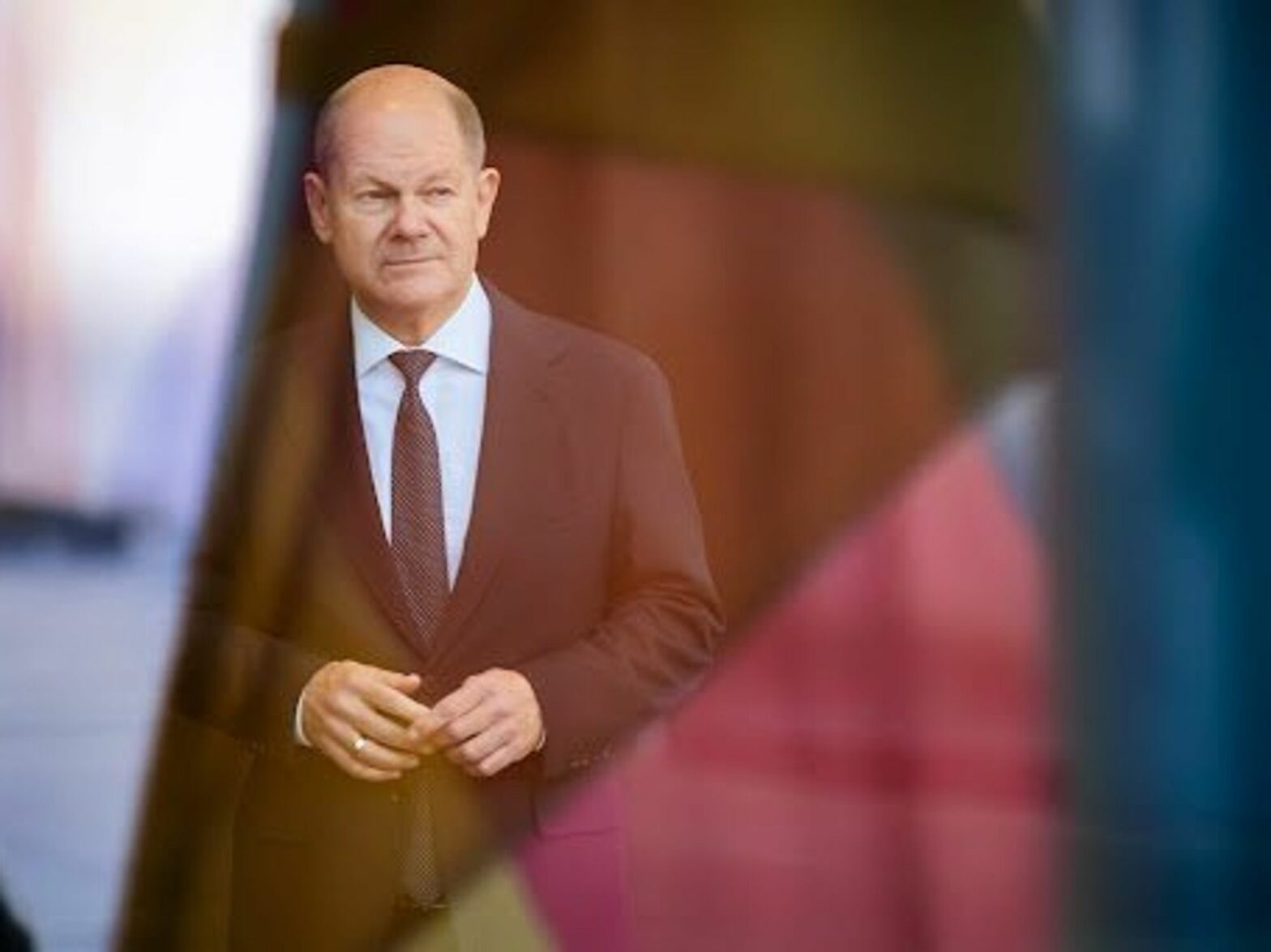 Chancellor Olaf Scholz in Berlin on October 18