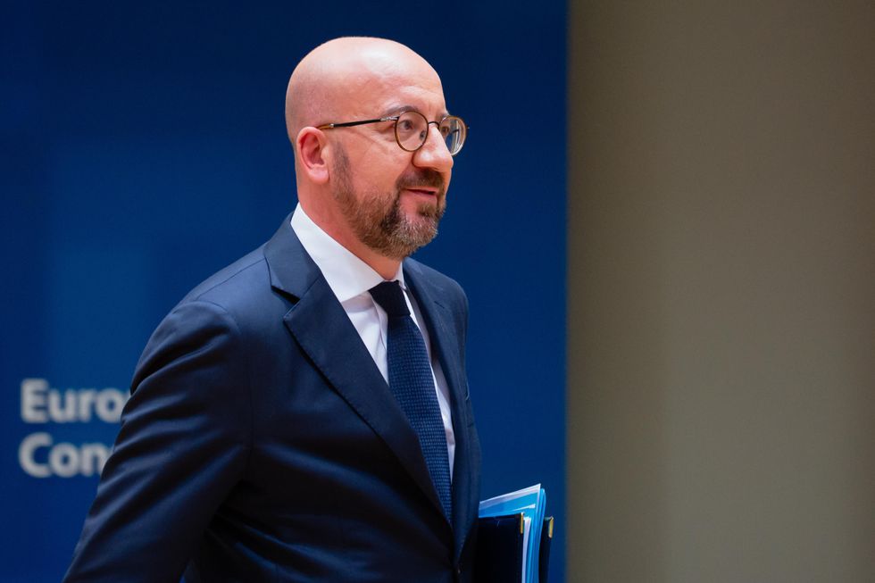 Charles Michel at the EU summit