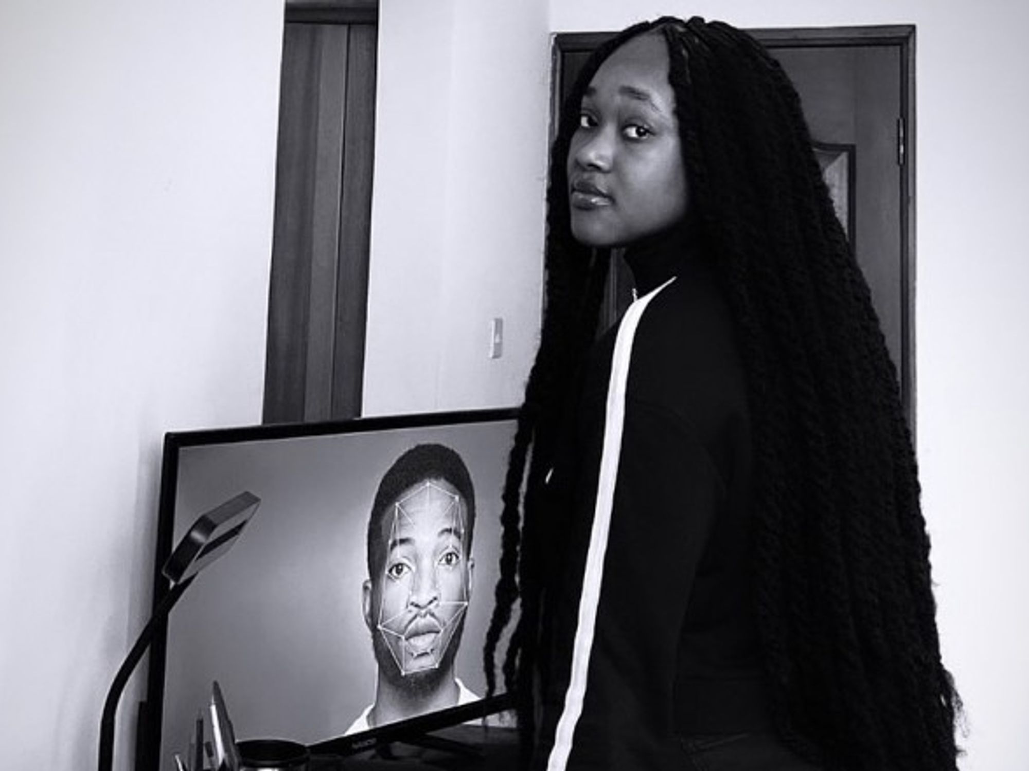 Charlette N'Guessan's chosen field, facial recognition, is largely unexplored in Africa