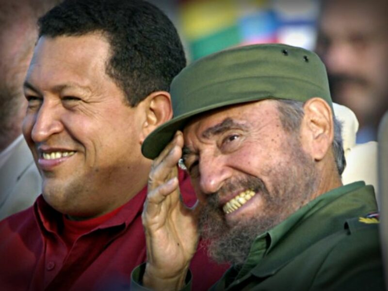 Chavez and Castro in 2006