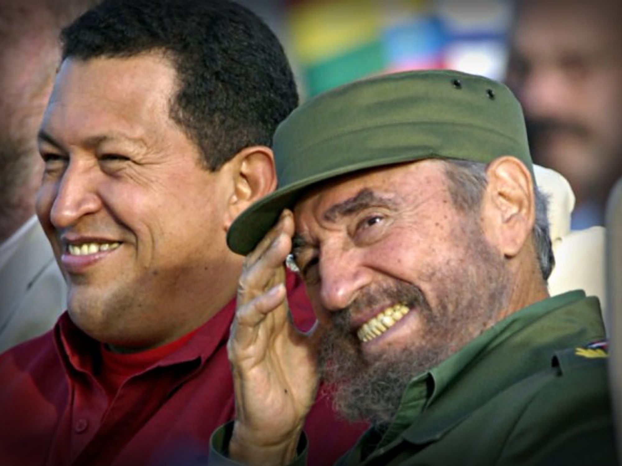 Chavez and Castro in 2006