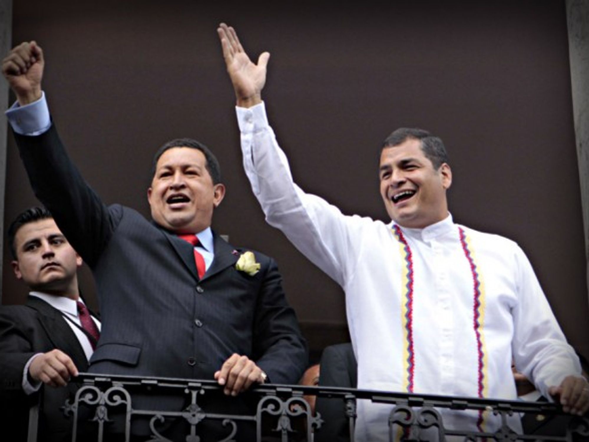 Chavez and Correa in 2009