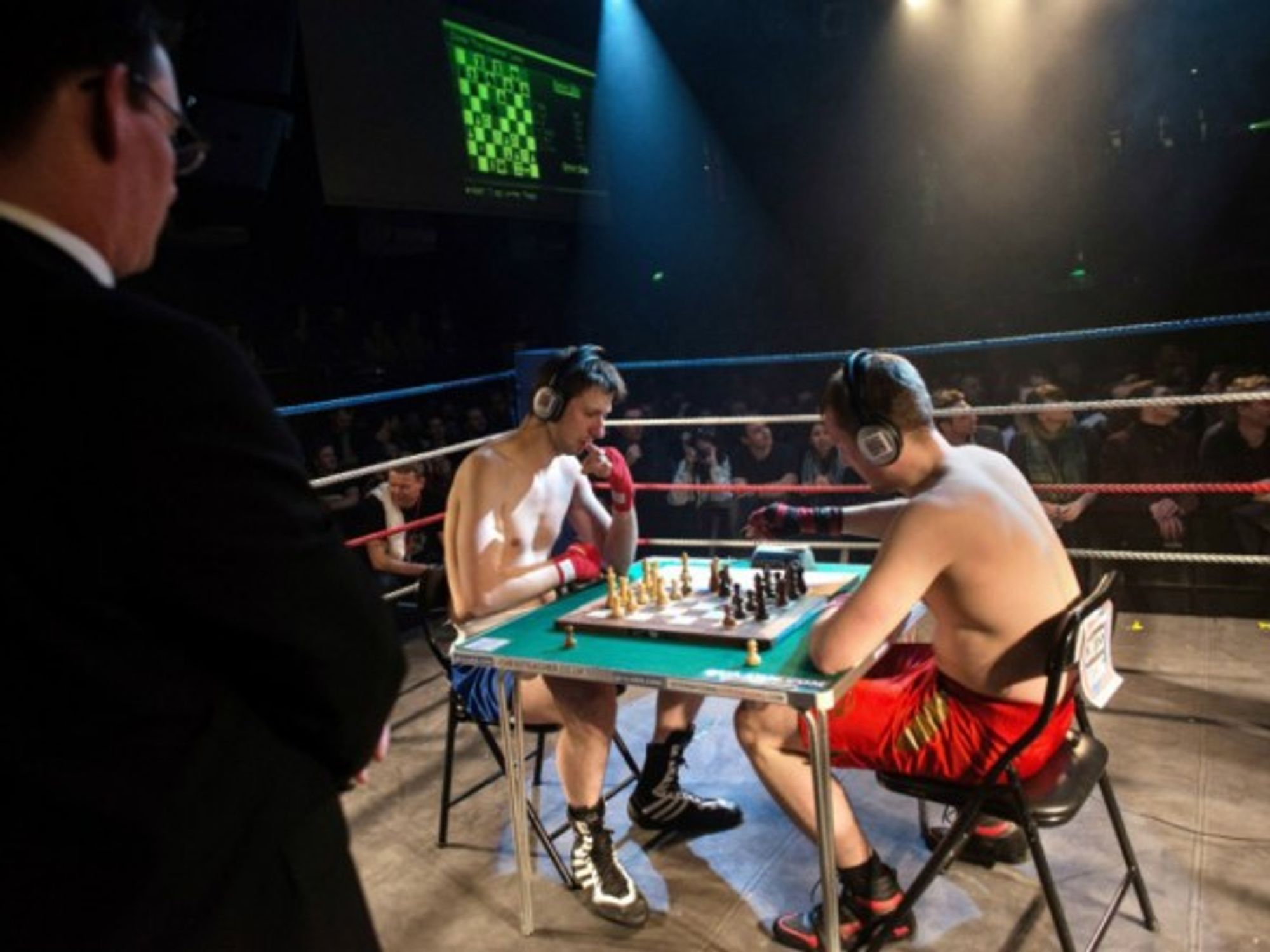 Chessboxing bout in London