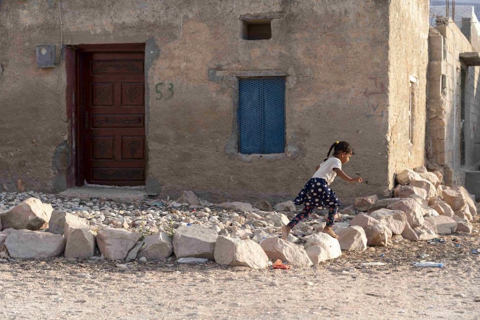 children on Socotra island