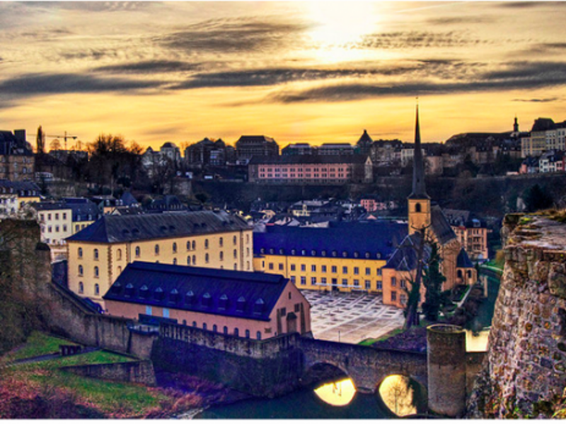 Chilly skies over Luxembourg?