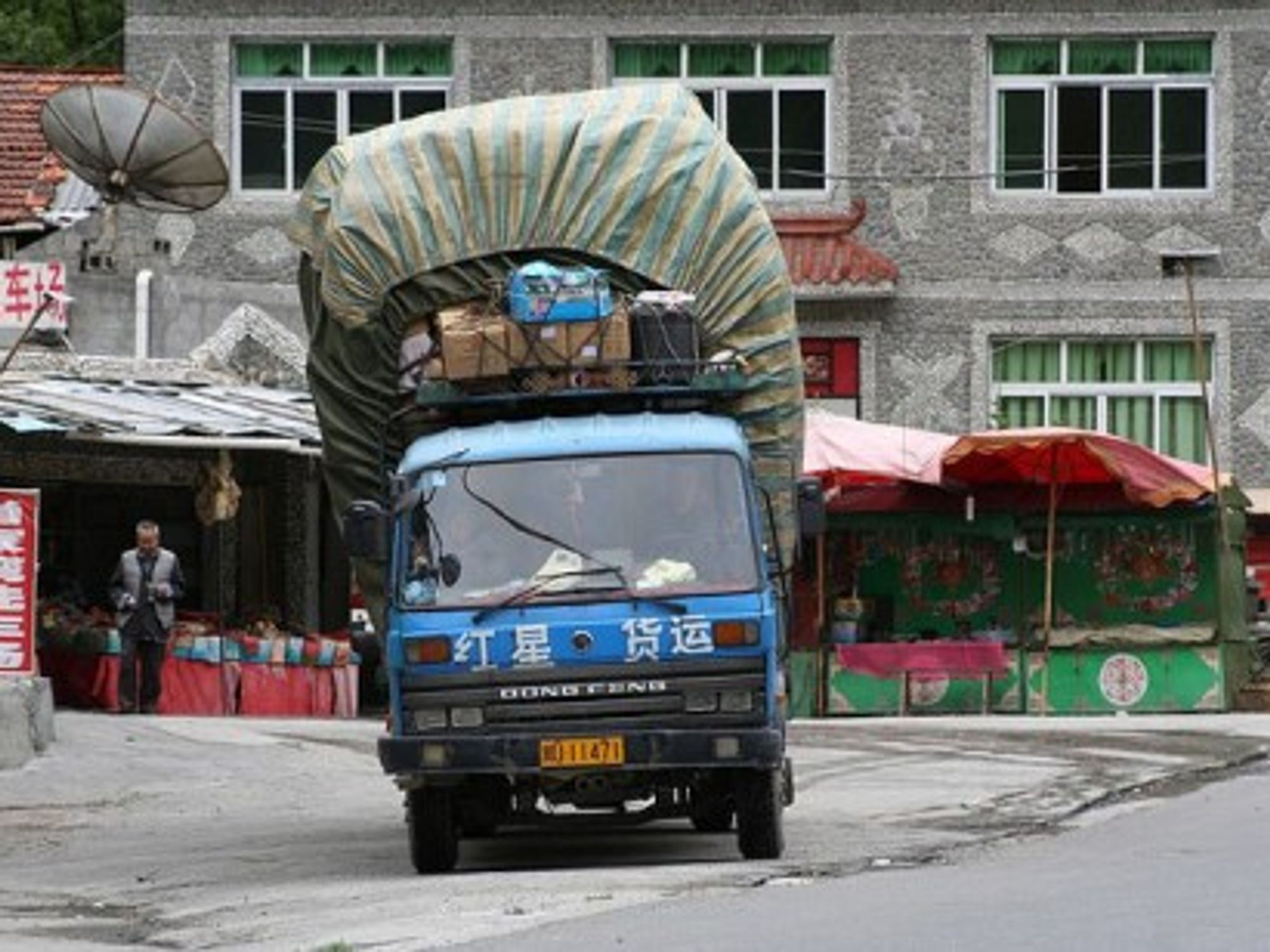 China was never known for state-of-the-art trucks