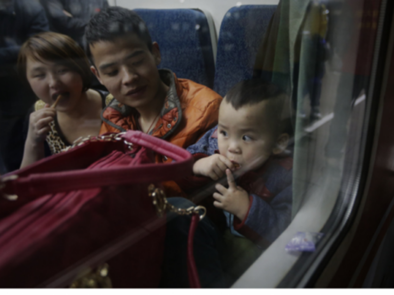 China's 40-day Spring Festival began this morning, setting off a travel rush.