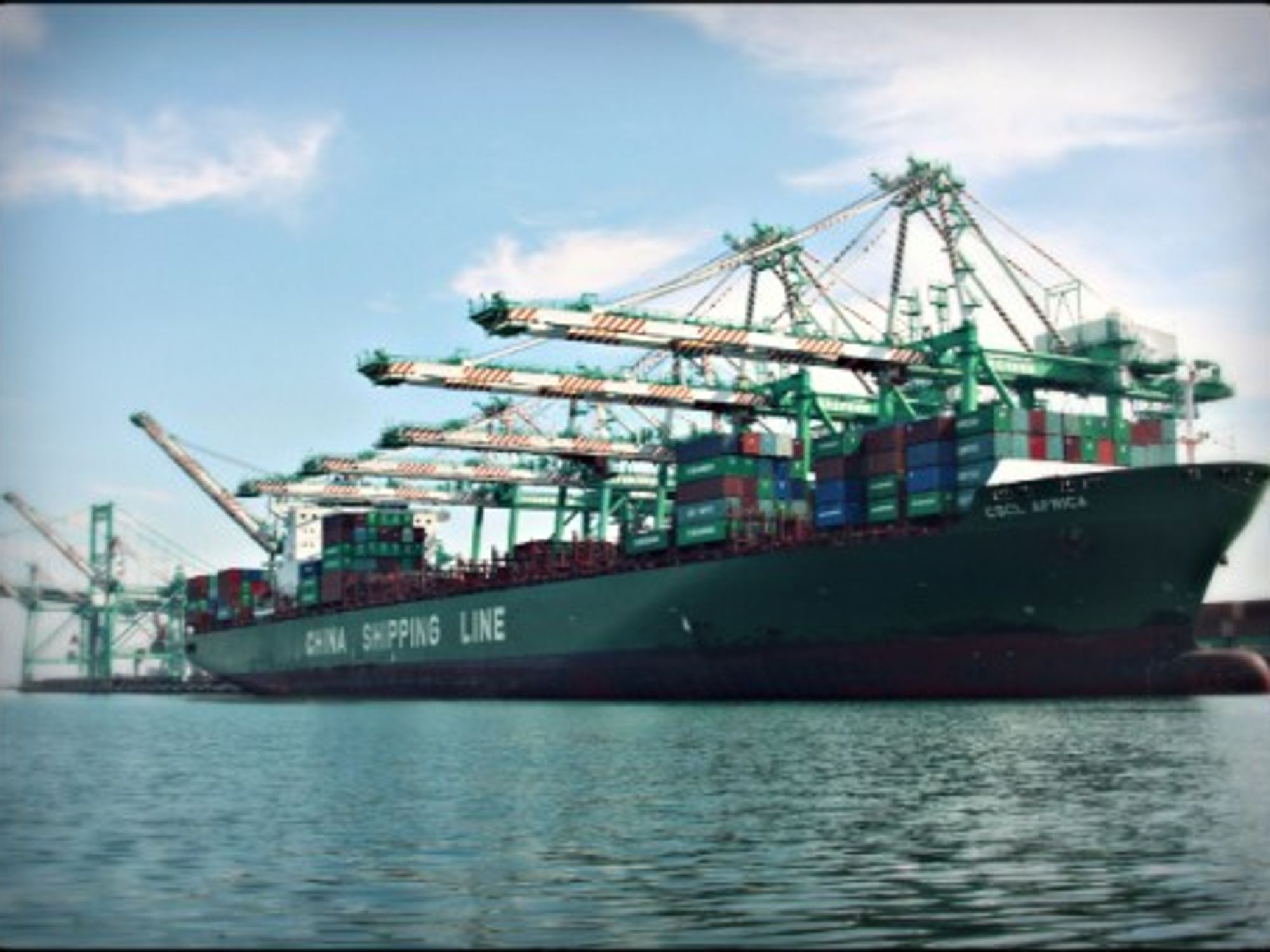 China's CSCL Africa tanker