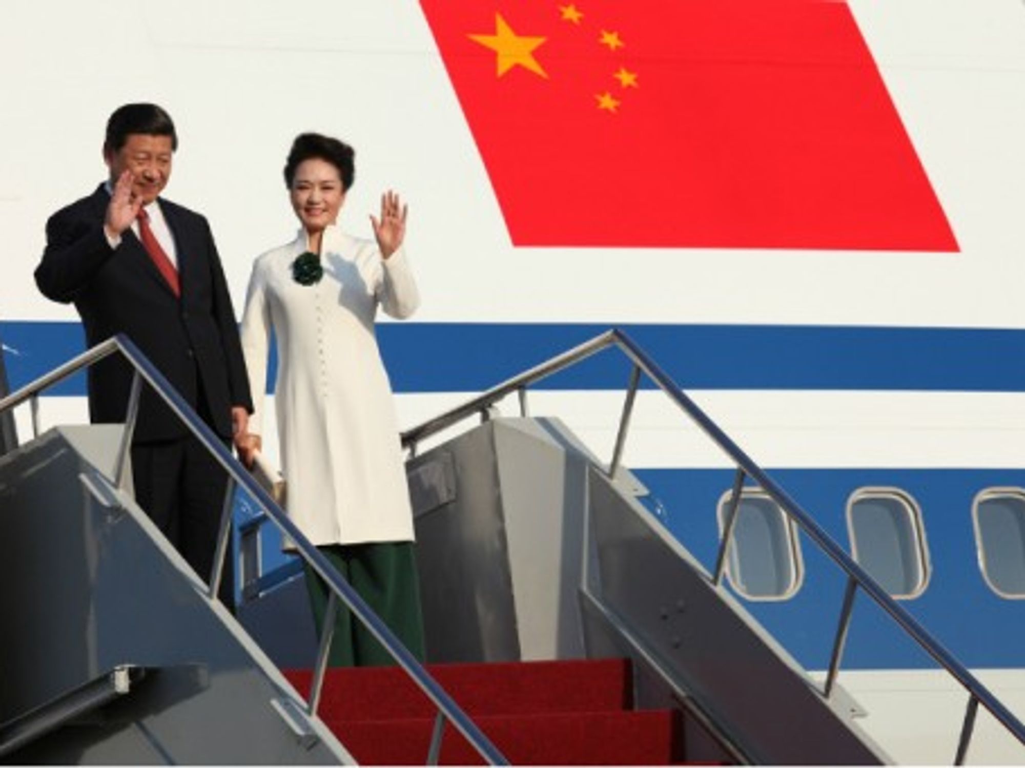 Chinese President Xi Jinping and his wife Peng Liyuan in 2013