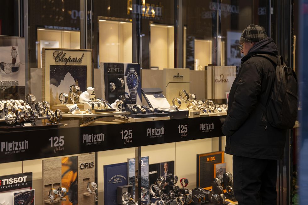 Christmas shopping in Dortmund, Germany