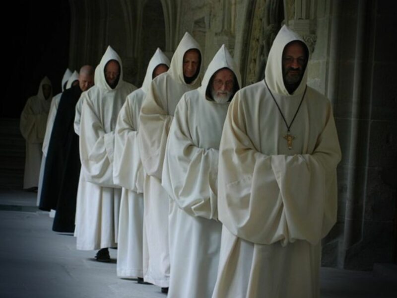 Cistercian monks