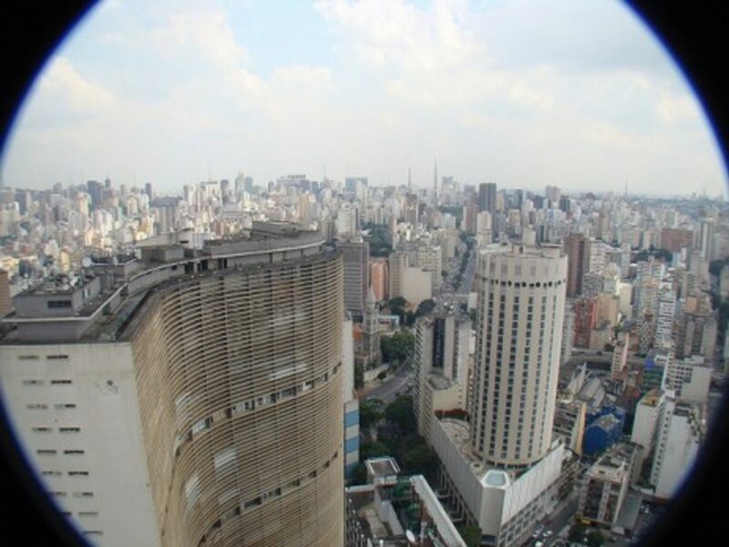 City skyline in Sao Paulo, Brazil
