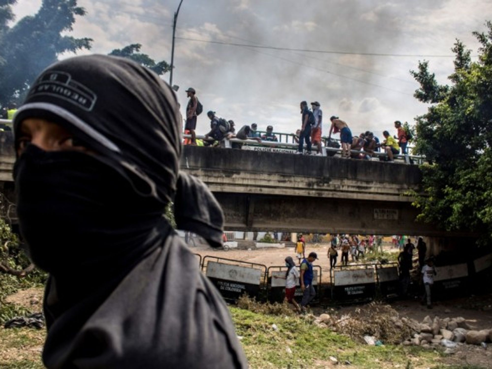 Clashes at the Colombia-Venezuela border