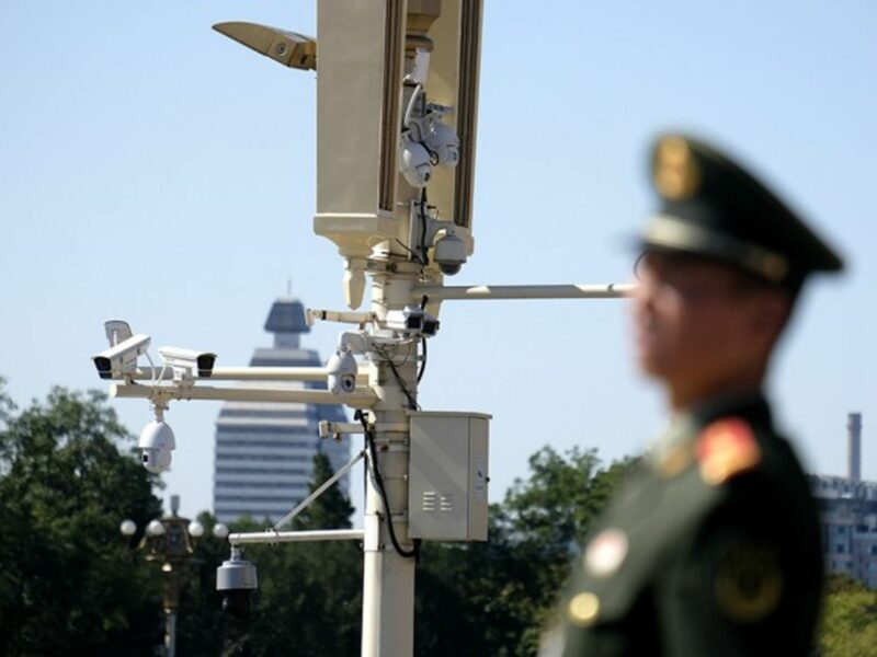 Closed-Circuit Televisions (CCTV) at Tiananmen Square