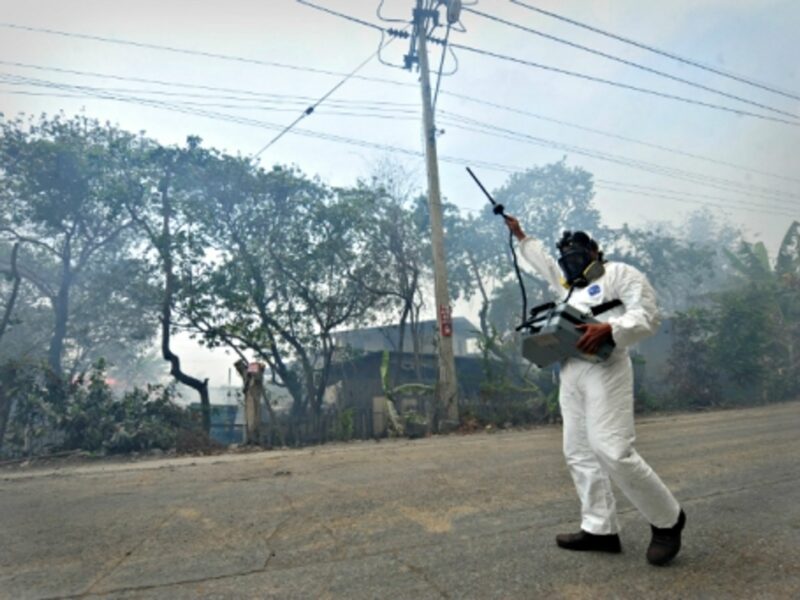 Collecting air pollution data in Thailand
