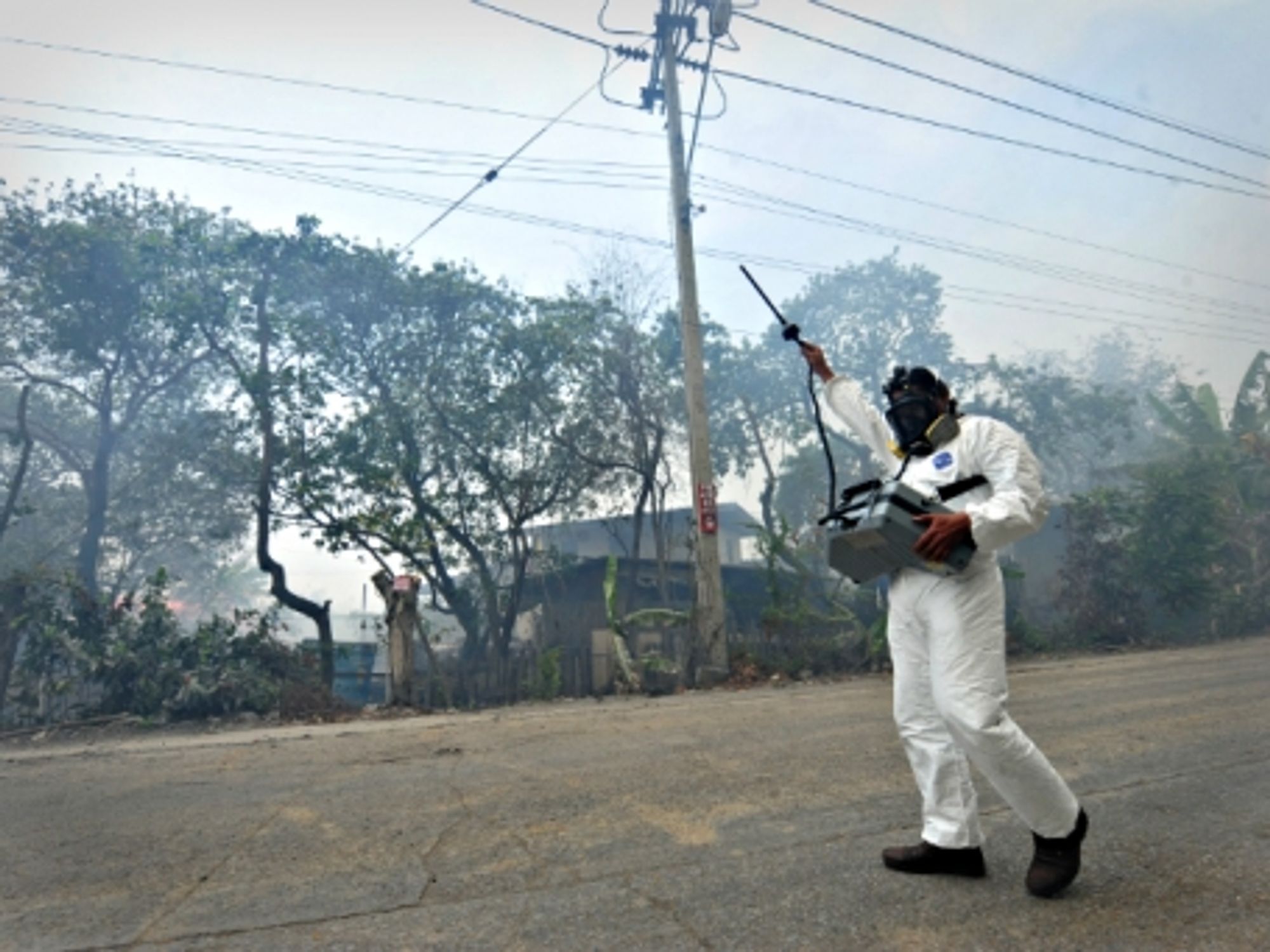 Collecting air pollution data in Thailand