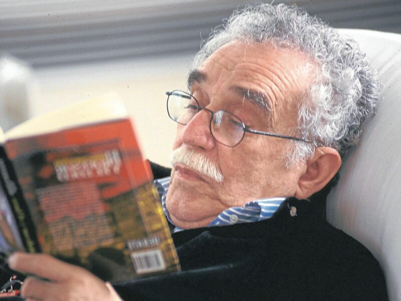 Colombian novelist Gabriel Garcia Marquez