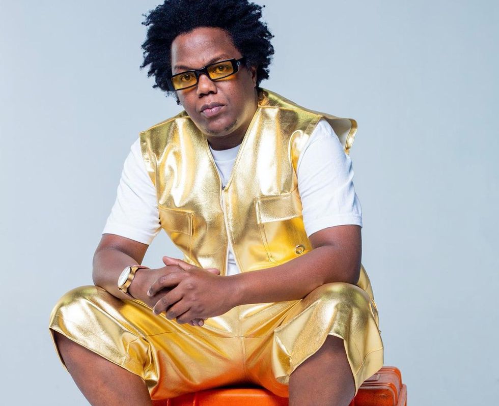 Comedian A.Y. in November 2022