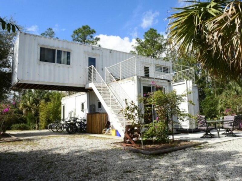 Container homes are catching on in many places