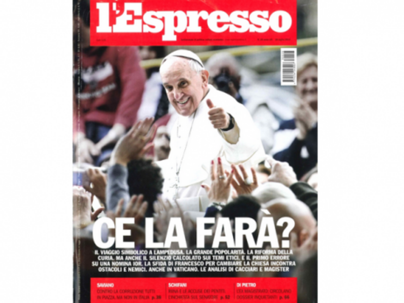 Coverboy Pontiff: Pope Francis, A Year In Magazines