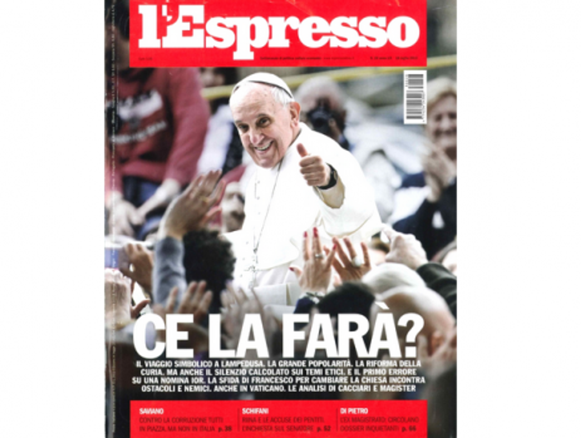 Coverboy Pontiff: Pope Francis, A Year In Magazines