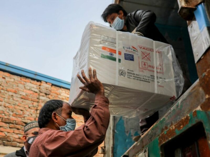 COVID-19 vaccines arriving from India as a gift to Bangladesh