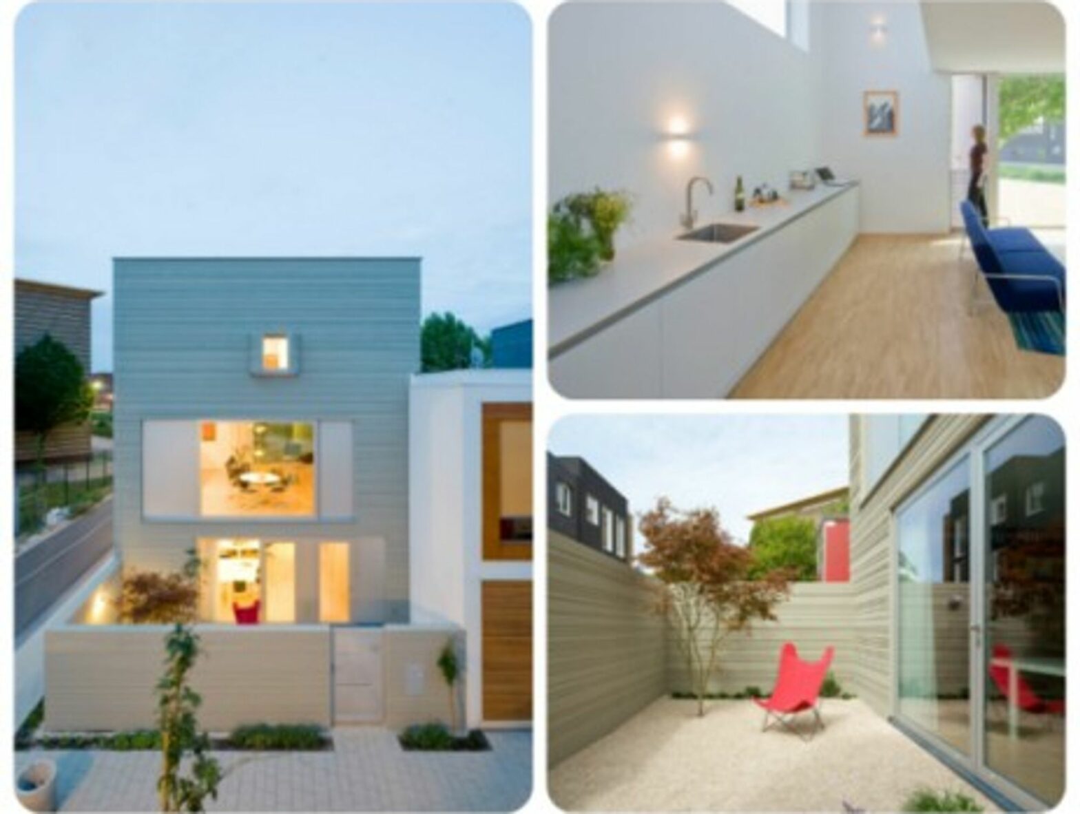 Creating an impression of spaciousness and comfort in a small house.