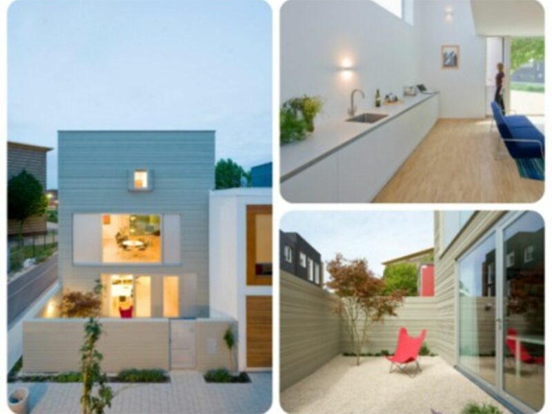 Creating an impression of spaciousness and comfort in a small house.