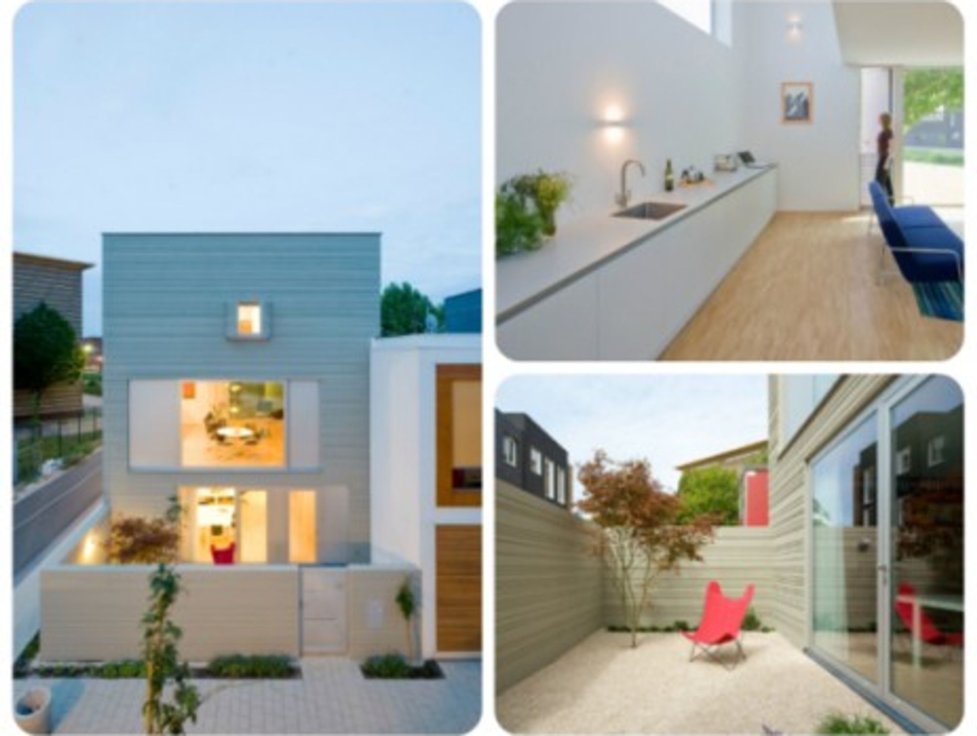 Creating an impression of spaciousness and comfort in a small house.