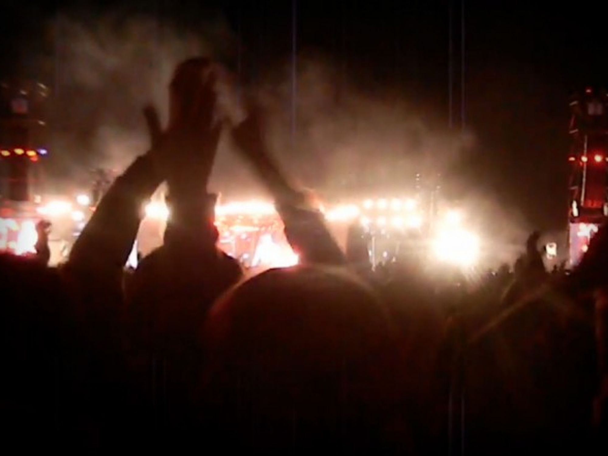 Crowd at Indio Solari's Olavarria concert on March 11