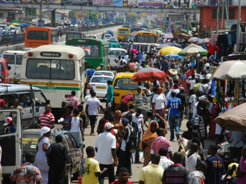 Crowded in Ghana