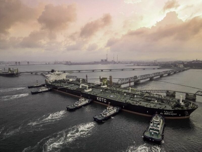 Crude oil tanker in Shandong, China last year