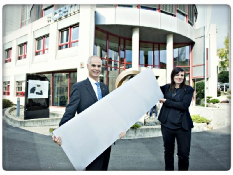 CSEM's new white solar panels