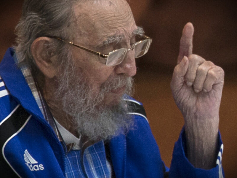 Cuba's Fidel Castro used to rock the three stripes