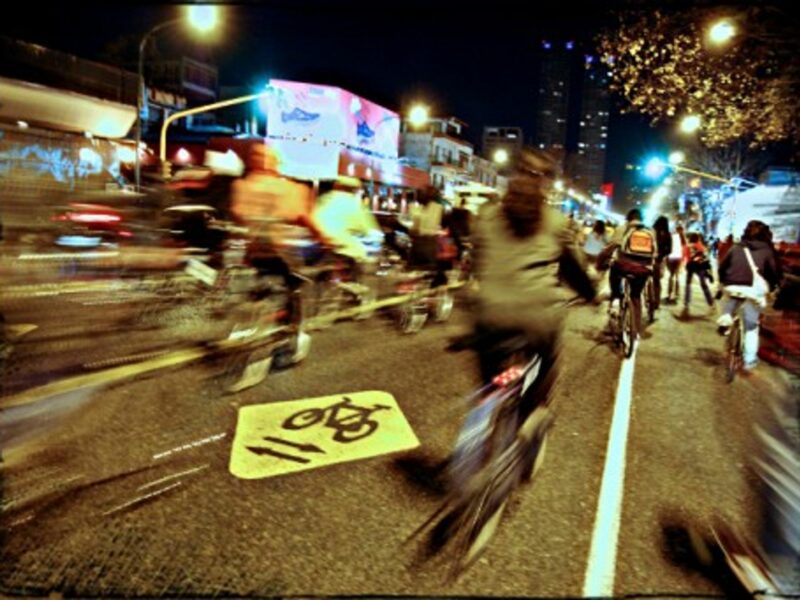 Cycling in Buenos Aires