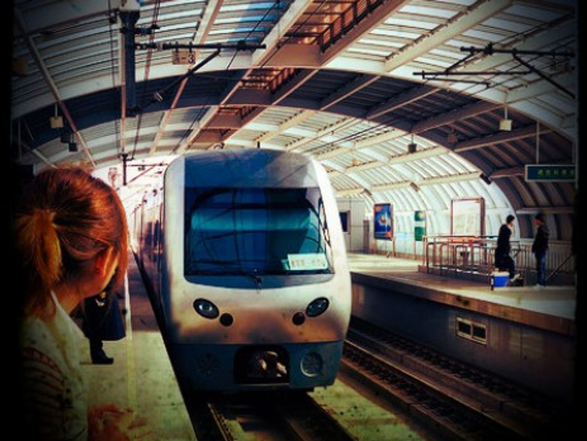 Dalian Railway Station in northeastern China