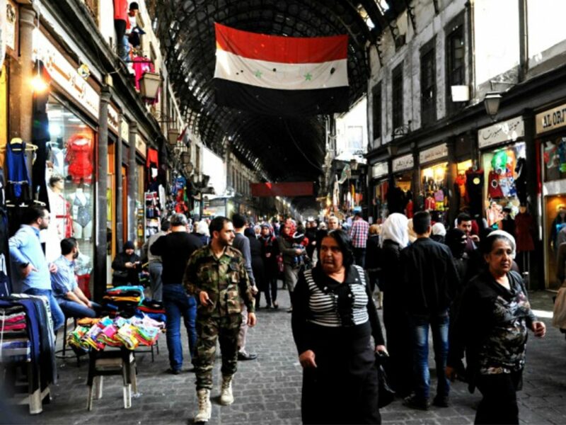 Damascus' old quarter