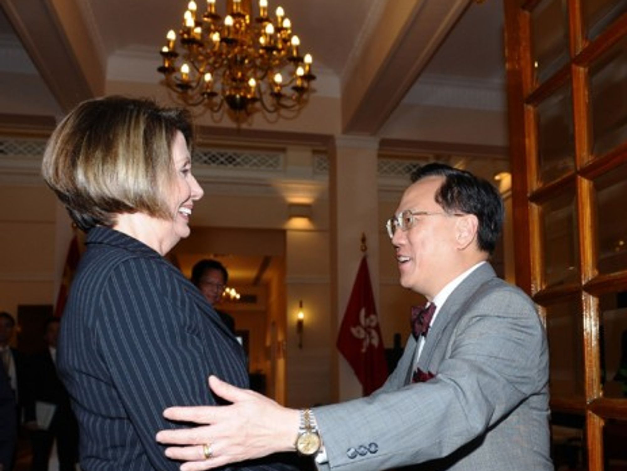 Dancing with the Stars: Nancy Pelosi and Donald Tsang