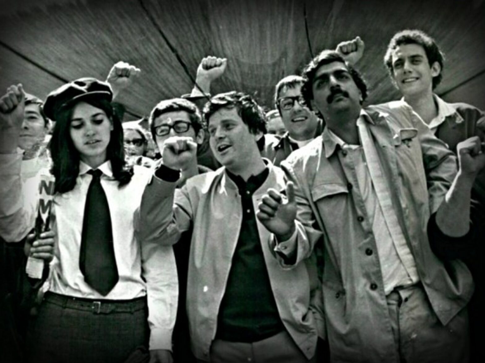 Daniel Cohn-Bendit (center) was eager to bring the issue of sex into the public arena.